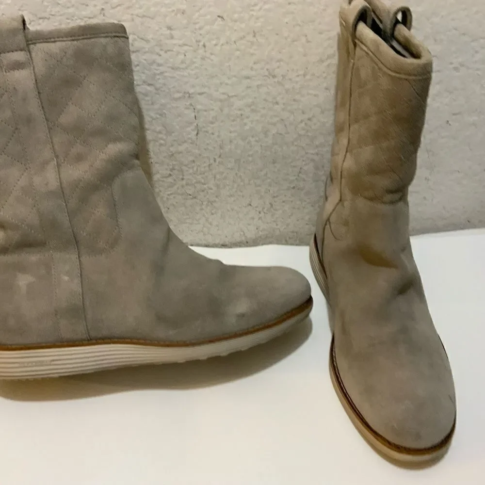 Cole Haan Roper Grand Waterproof Suede Boot 7.5B